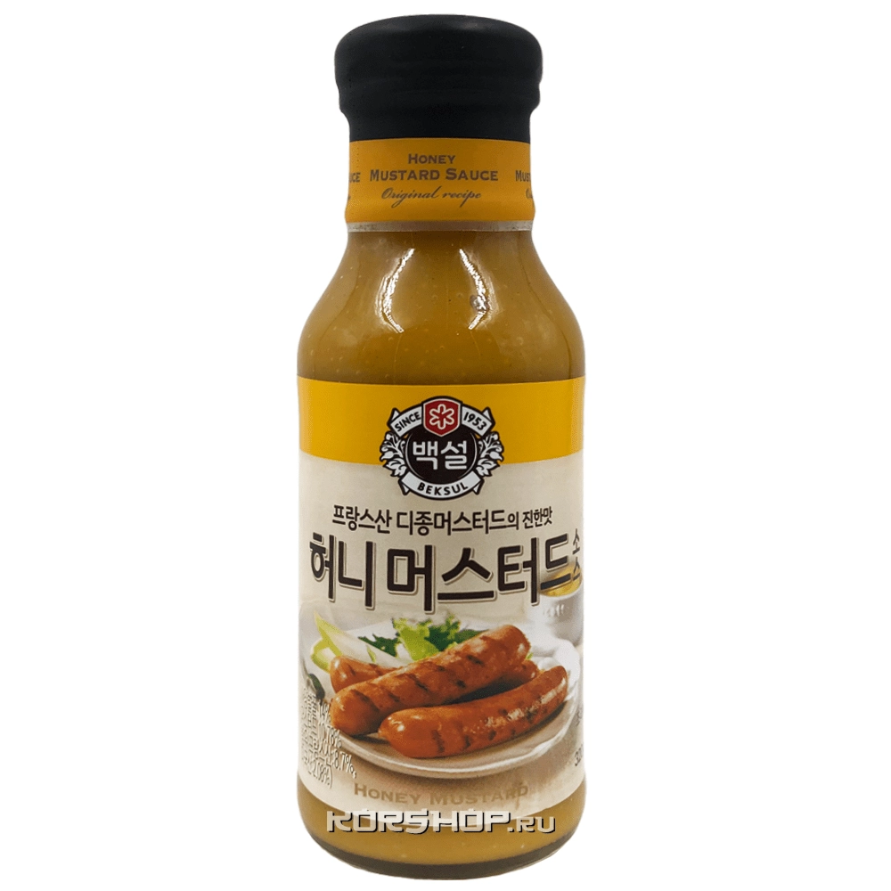 Медово-горчичный соус Beksul, Корея, 320 г