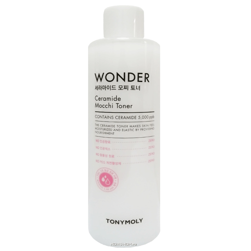 Увлажняющий тоник для лица Wonder Ceramide Mocchi Toner Tony Moly, Корея, 500 мл Увлажняющий тоник для лица Wonder Ceramide Mocchi Toner Tony Moly, Корея, 500 мл