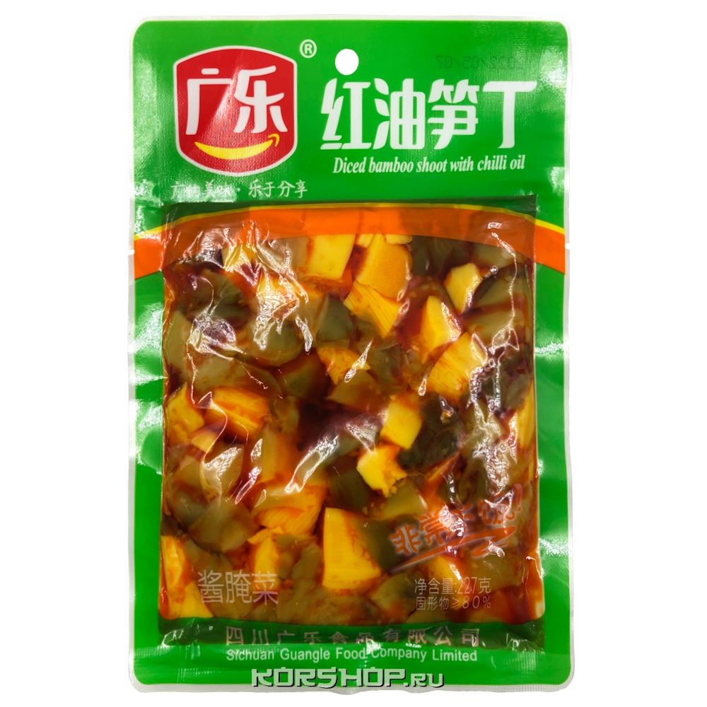 Побеги бамбука в красном масле Guangle, Китай, 180 г Побеги бамбука в красном масле Guangle, Китай, 180 г