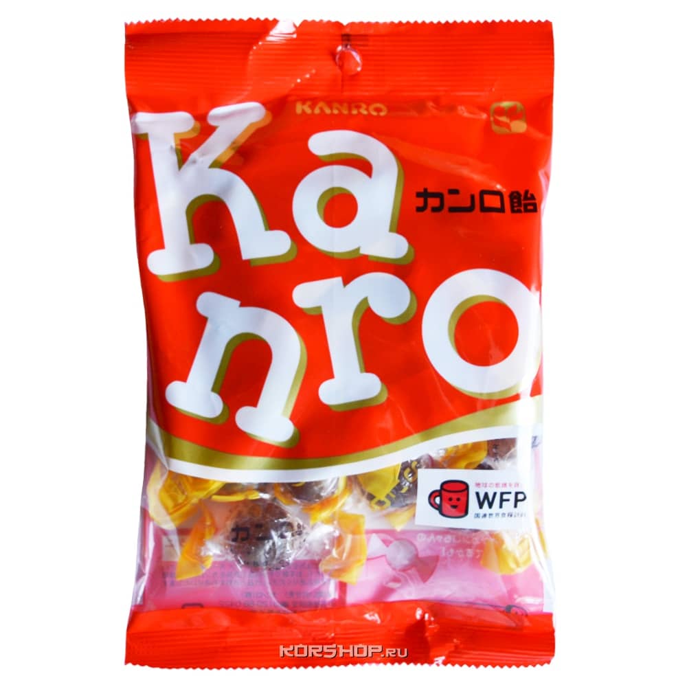 Леденцы с соевым соусом Kanro, Япония, 155 г,