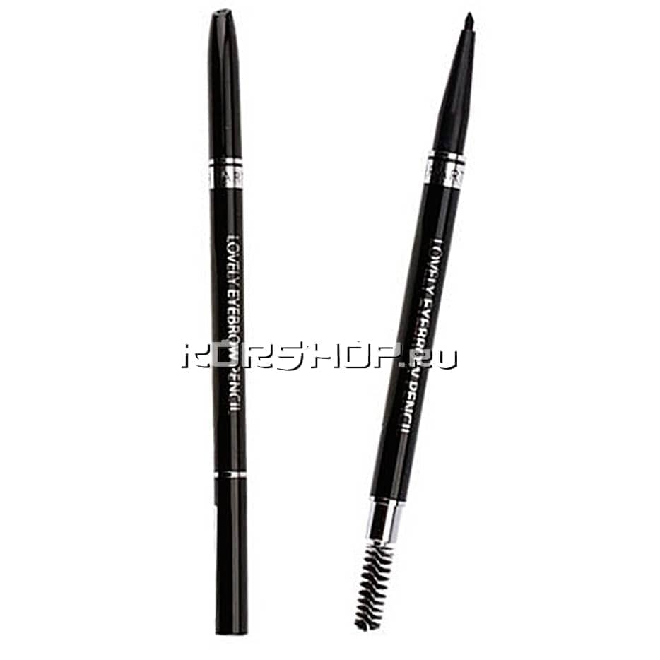 Механический карандаш для бровей Lovely Eye Brow Pencil Tony Moly 05 (Black Brown), Корея