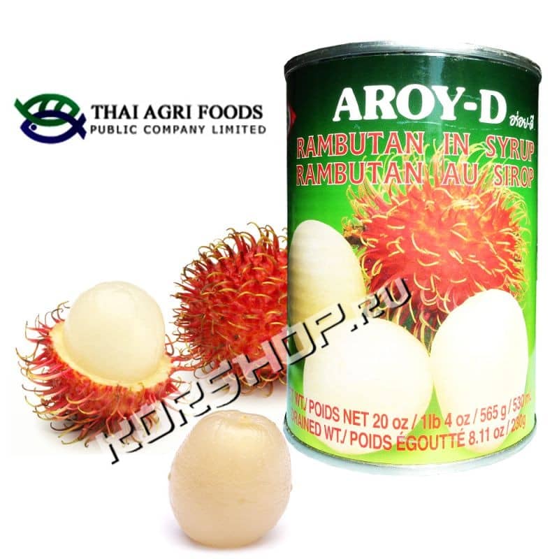 Рамбутан в сиропе AROY-D 565 г.,