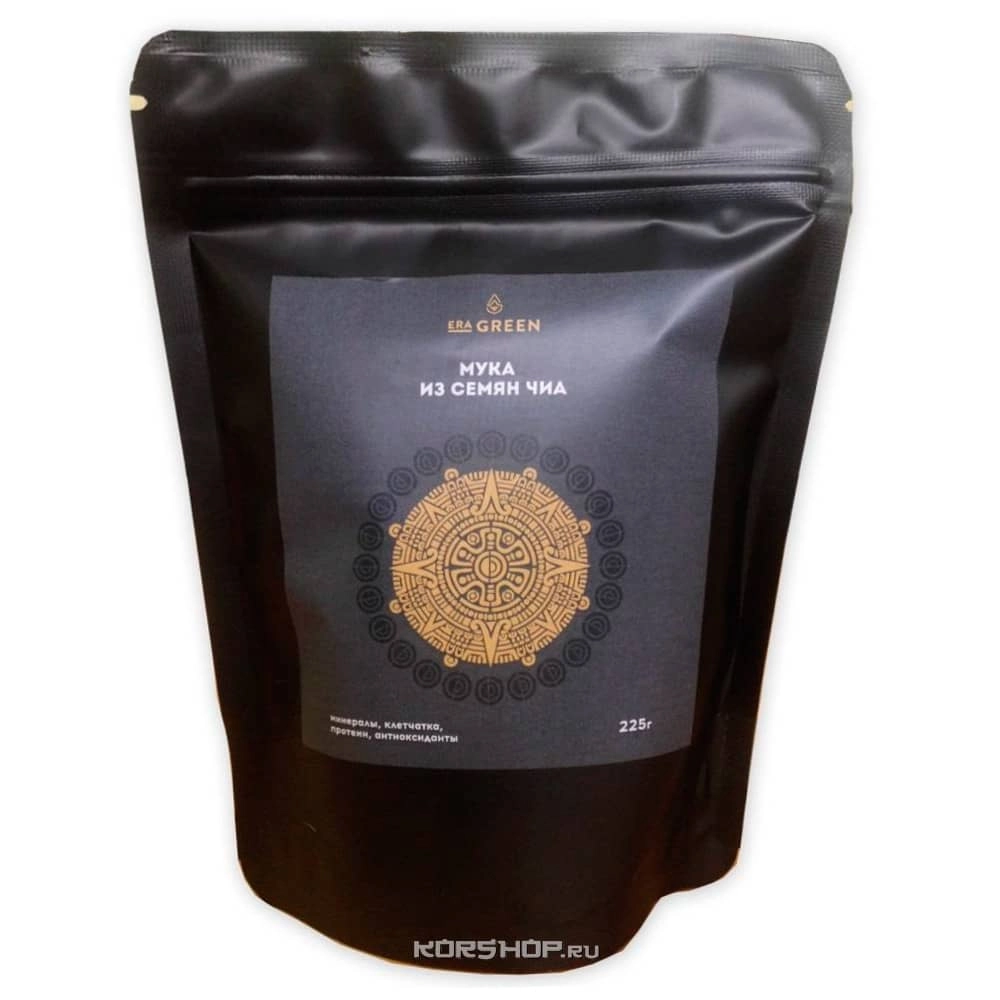 Мука из обезжиренных семян чиа, 225 г