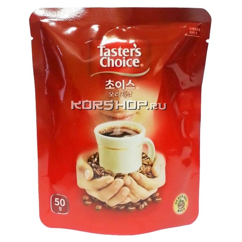 Кофе корейский растворимый Tasters Choice Original, Корея, 50 г