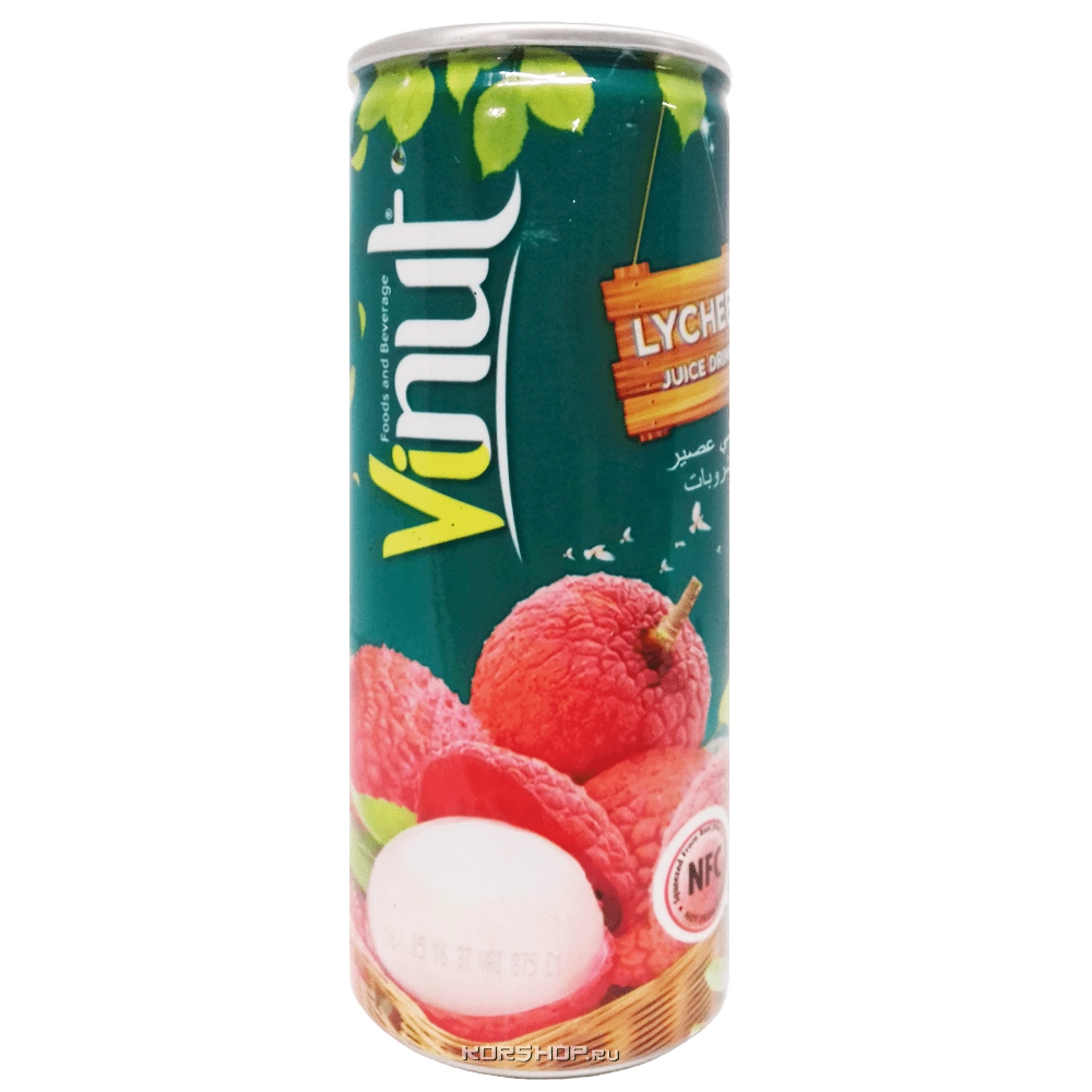 Напиток с соком Личи ViNut, Вьетнам, 330 мл