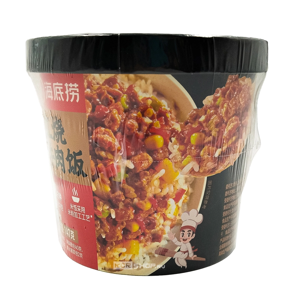 Рис б/п со вкусом говядины Haidilao, Китай, 147 г Рис б/п со вкусом говядины Haidilao, Китай, 147 г