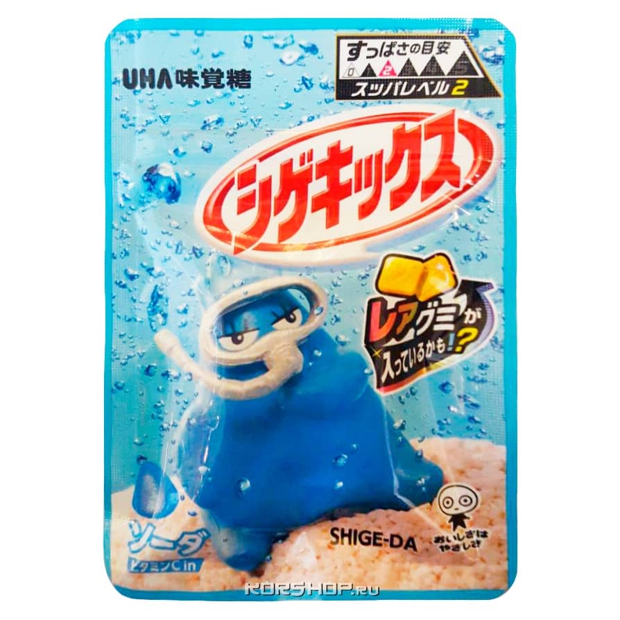 Жевательные конфеты со вкусом газировки UHA, Япония, 20 г