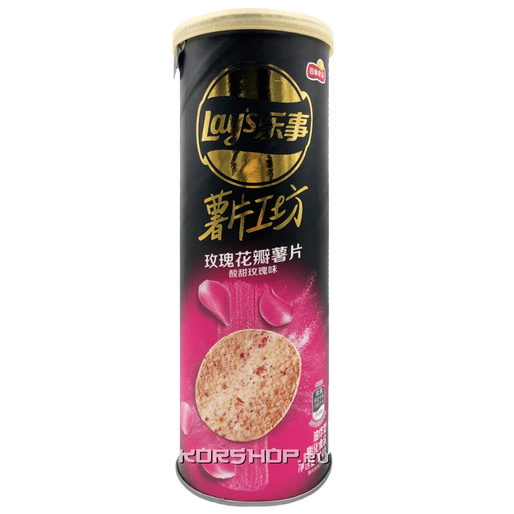 Чипсы с розой Lay's, Китай, 104 г Чипсы с розой Lay's, Китай, 104 г
