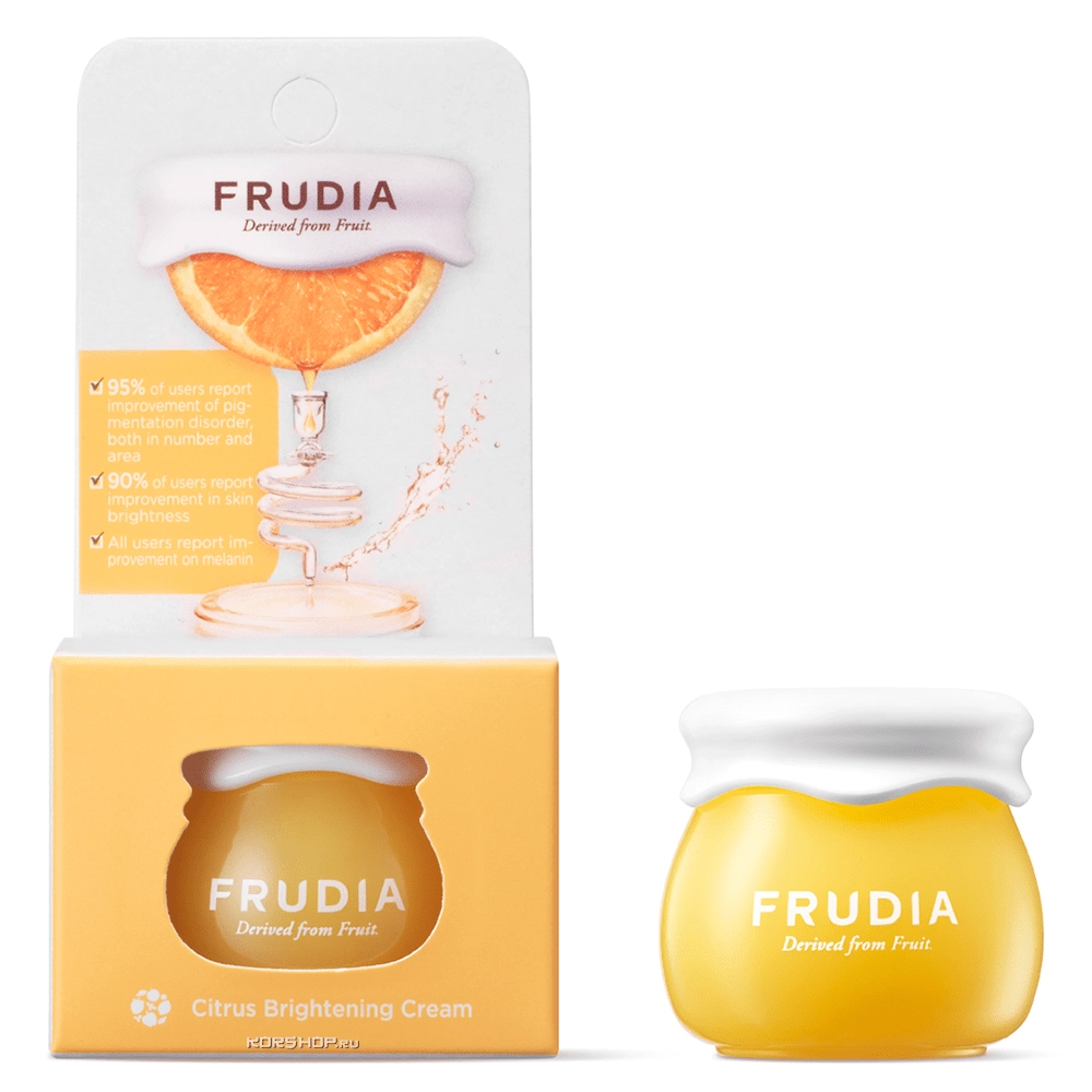Крем для сияния кожи с цитрусом Frudia МИНИ, Корея, 10 мл Крем для сияния кожи с цитрусом Frudia МИНИ, Корея, 10 мл