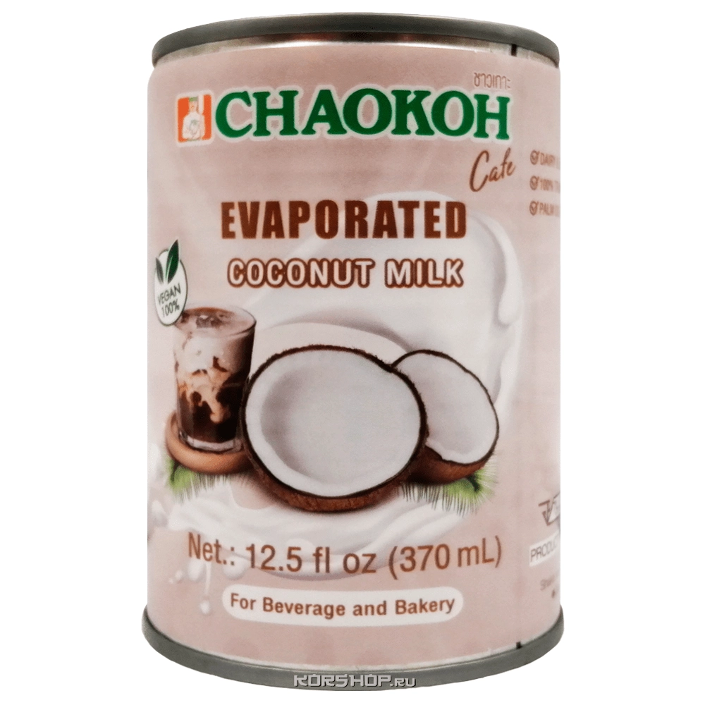 Выпаренное кокосовое молоко Chaokoh, Таиланд, 370 мл