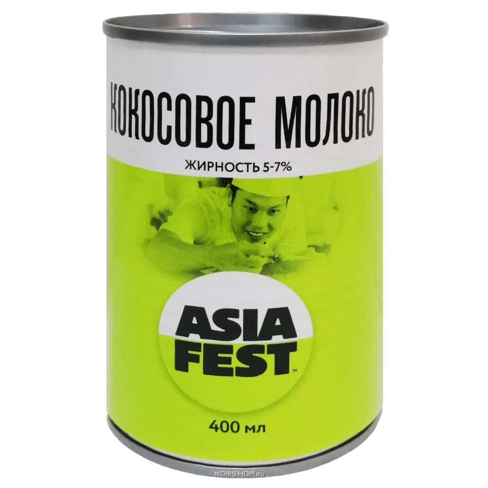 Кокосовое молоко Suree Interfoods Asia Fest, Таиланд, 400 мл Кокосовое молоко Suree Interfoods Asia Fest, Таиланд, 400 мл