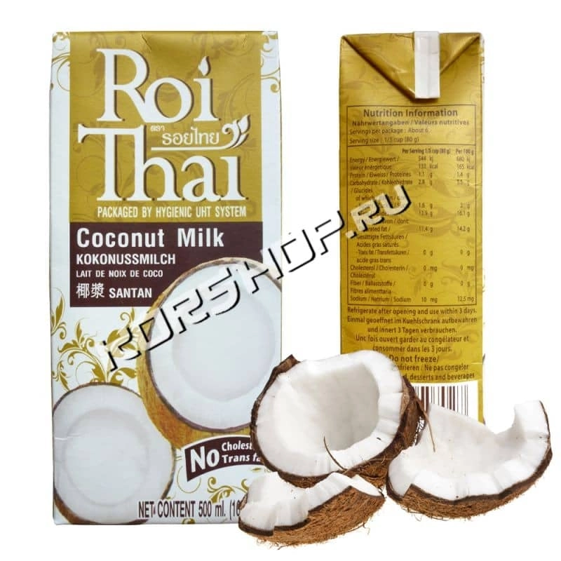 Кокосовое молоко Roi Thai 500 мл...