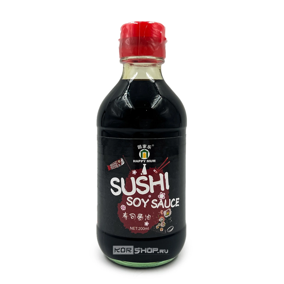 Соевый соус японский для суши Happy Mum, Китай, 200 мл
