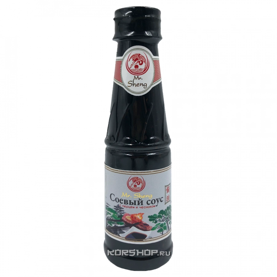 Соевый соус с перцем и чесноком Мистер Шэн / Mr.Sheng, Вьетнам, 210 г Соевый соус с перцем и чесноком Мистер Шэн / Mr.Sheng, Вьетнам, 210 г