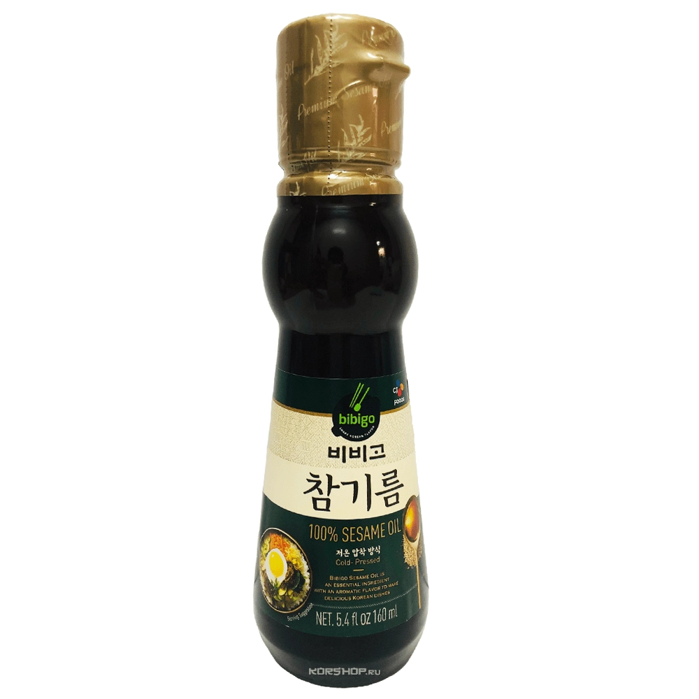 Кунжутное масло Bibigo, Корея, 160 мл Кунжутное масло Bibigo, Корея, 160 мл