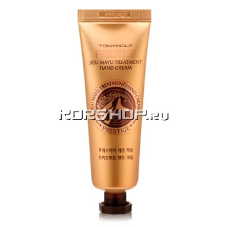 Крем для рук Prestige Jeju Mayu Treatment Hand Cream Tony Moly, Корея, 80 мл0