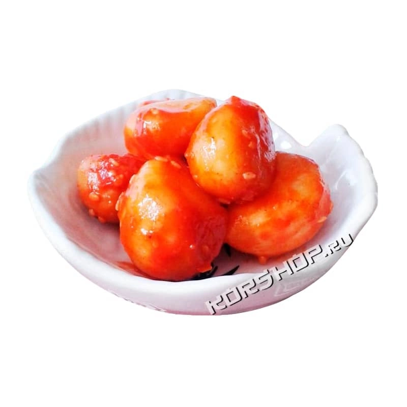 Чеснок соленый в остром соусе 200 г Чеснок соленый в остром соусе 200 г