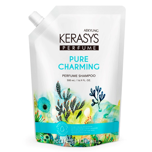 Шампунь для волос Шарм Kerasys КераСис (запасной блок), Корея, 500 мл