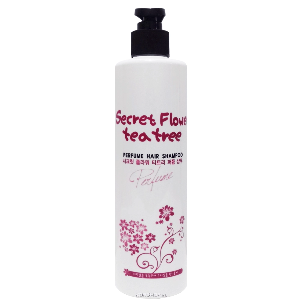 Шампунь для волос Secret Flower Tea Tree Bosnic, Корея, 500 мл