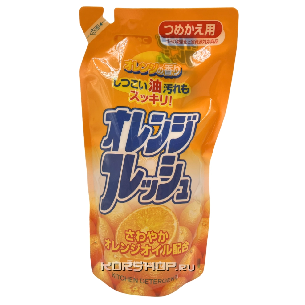 Средство для мытья посуды Апельсин Fresh Rocket Soap, Япония, 500 мл Средство для мытья посуды Апельсин Fresh Rocket Soap, Япония, 500 мл
