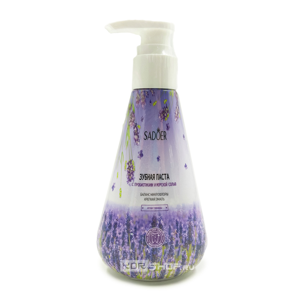 Зубная паста с пробиотиками и морской солью для ухода за эмалью и деснами Sadoer, Китай, 220 г