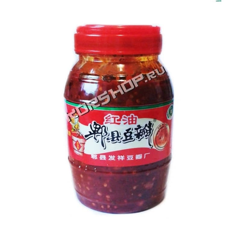 Чили-паста с соевыми бобами Тобадзян (Chili Bean Paste) Китай 1,1 кг
