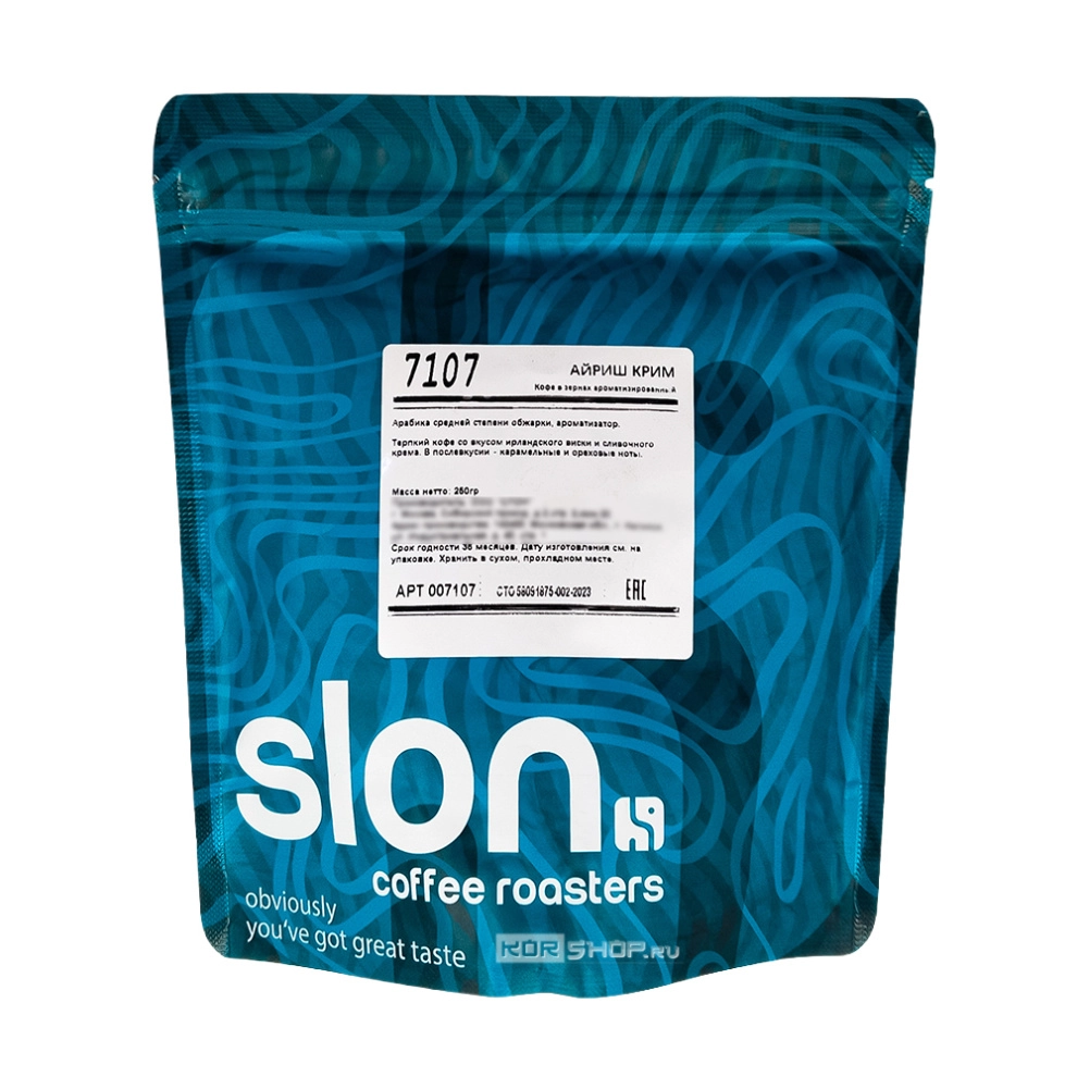 Кофе в зернах ароматизированный «Айриш Крим», 250 г