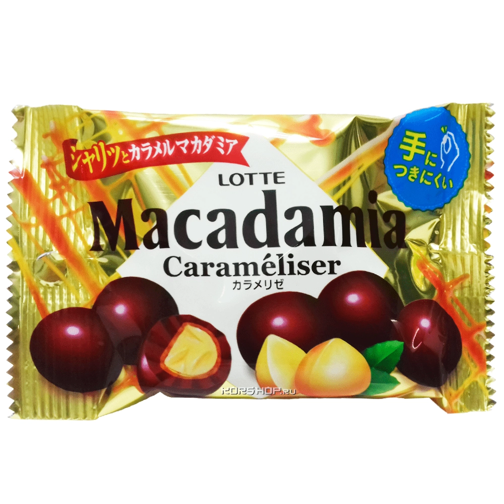Орехи макадамия в шоколаде Lotte, Япония, 34 г