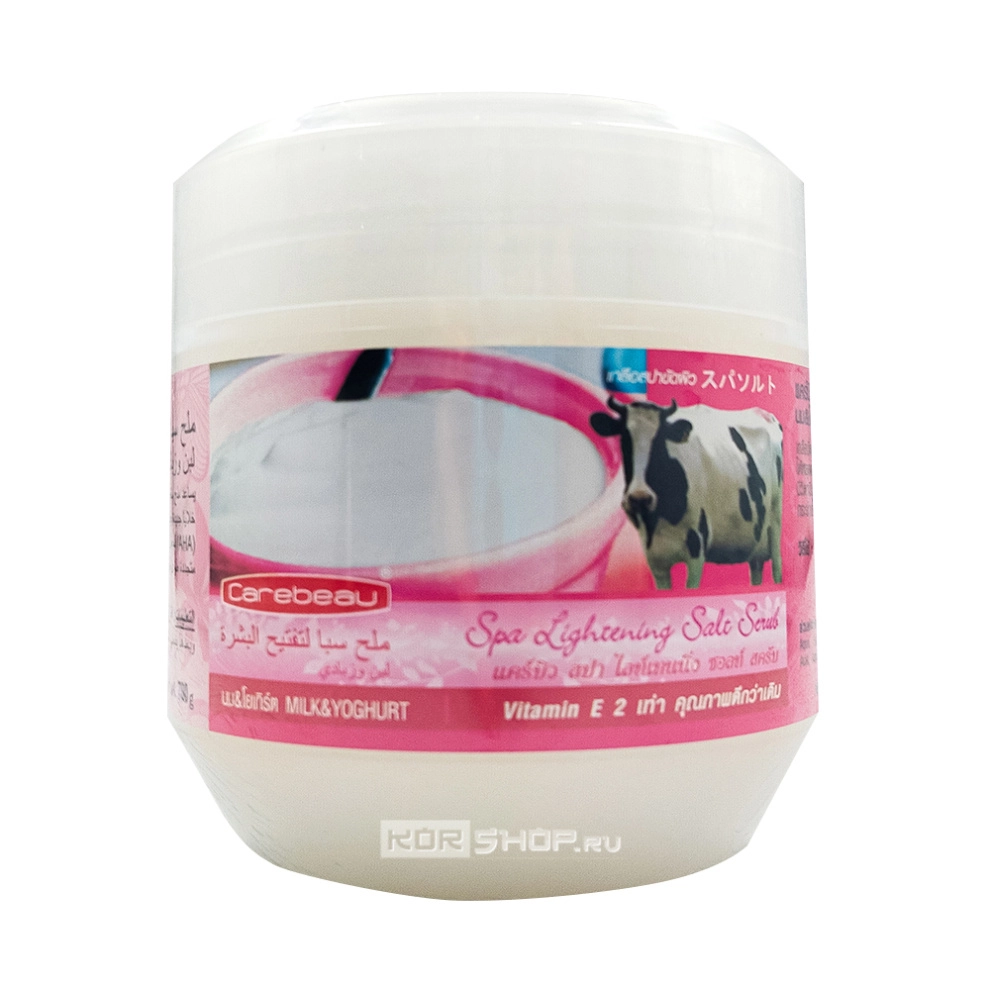 Солевой СПА-скраб «Молоко и Йогурт» Carebeau, Таиланд, 700 г