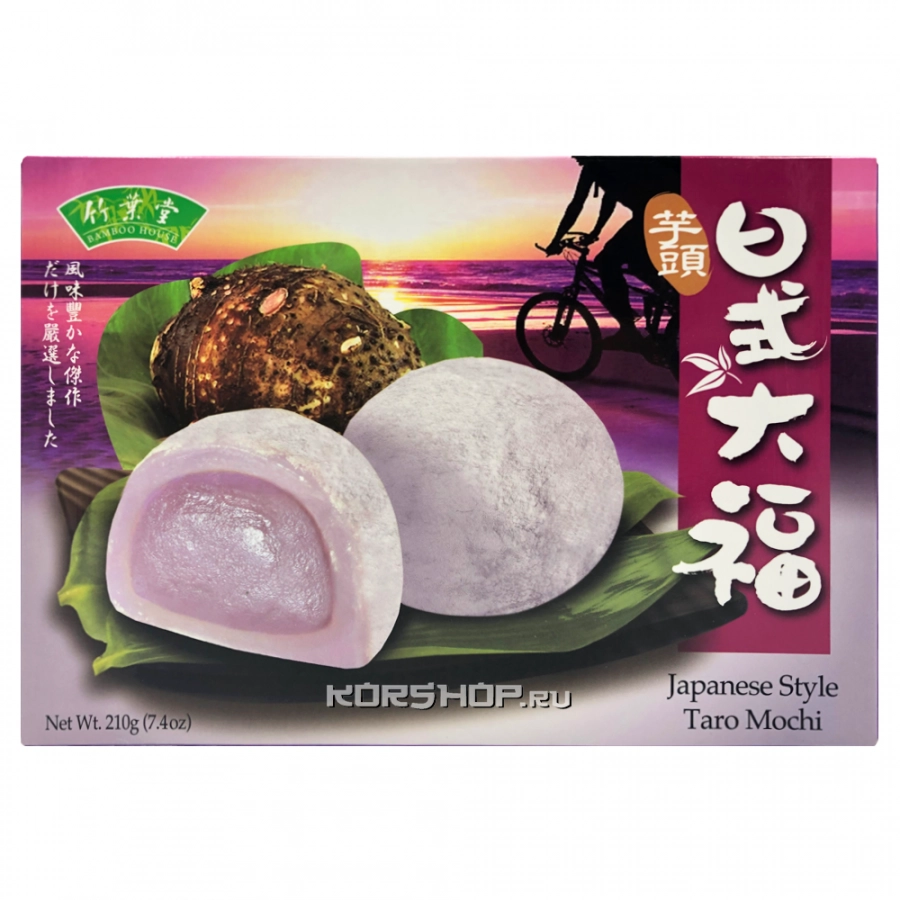 Моти Дайфуку с бататом (таро) Bamboo House, Тайвань, 210 г, Моти Дайфуку с бататом (таро) Bamboo House, Тайвань, 210 г,