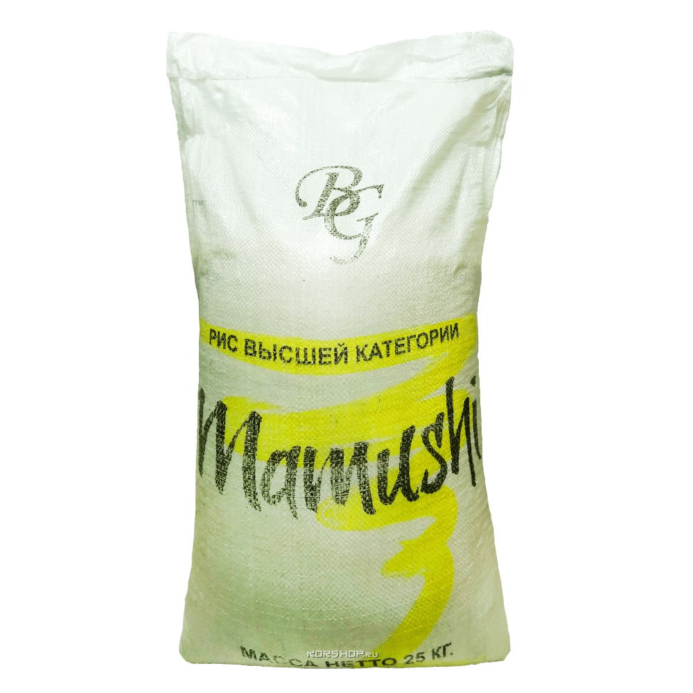 Рис для суши Mamushi (мешок), 25 кг