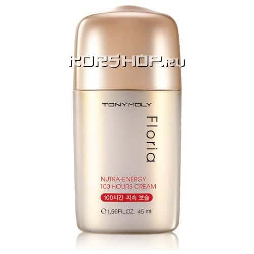 Питательный крем для лица Floria Nutra 100 Hour Cream Tony Moly, Корея, 45 мл