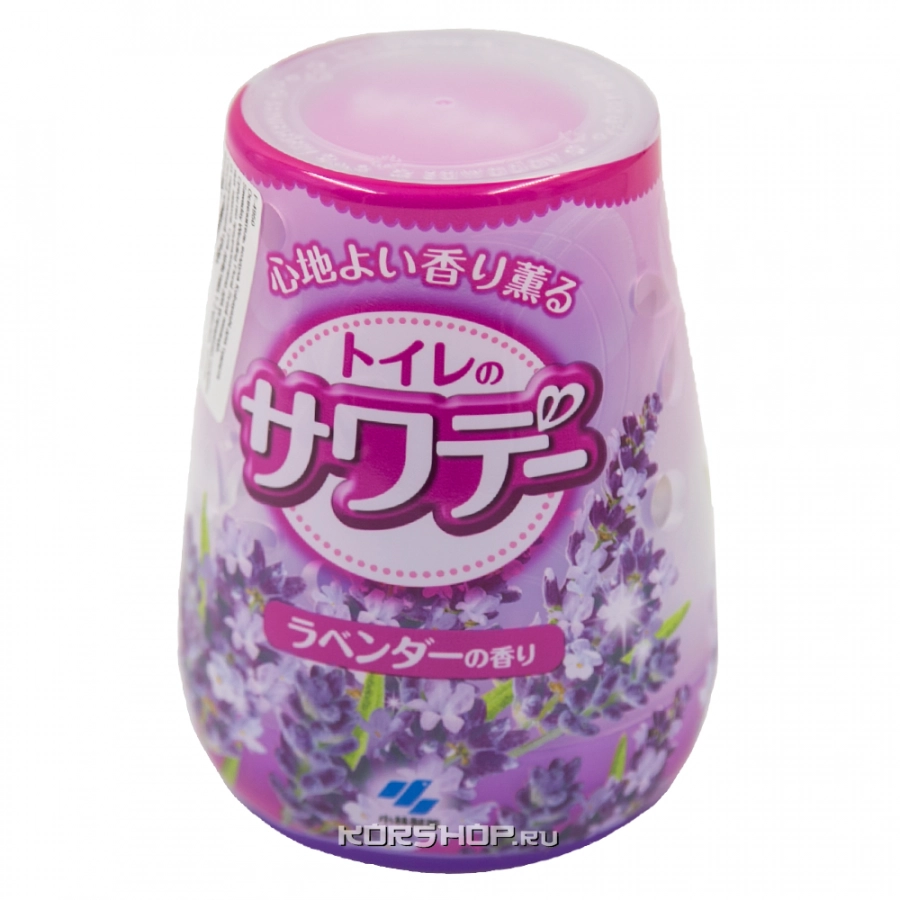 Освежитель воздуха для туалета Лаванда Sawaday Scent of Lavender Kobayashi, Япония, 140 г