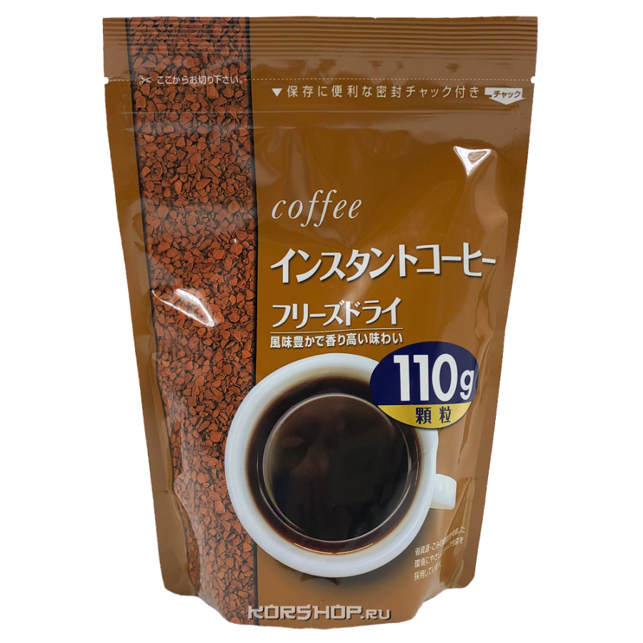 Растворимый кофе Freeze-dry Seiko Coffee, Япония, 110 г