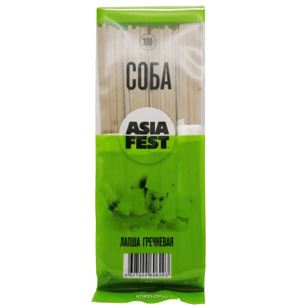 Гречневая лапша Соба Asia Fest, 300 г Гречневая лапша Соба Asia Fest, 300 г