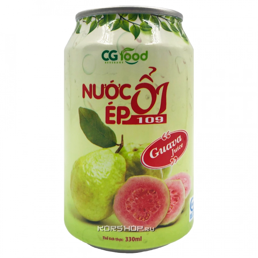 Сок гуавы CG Food, Вьетнам, 330 мл Сок гуавы CG Food, Вьетнам, 330 мл
