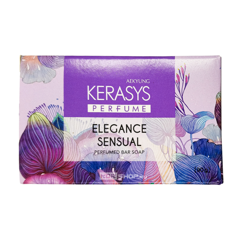 Мыло косметическое Элеганс (парфюмированная линия) Elegance Sensual Perfume KeraSys, Корея, 90 г Мыло косметическое Элеганс (парфюмированная линия) Elegance Sensual Perfume KeraSys, Корея, 90 г