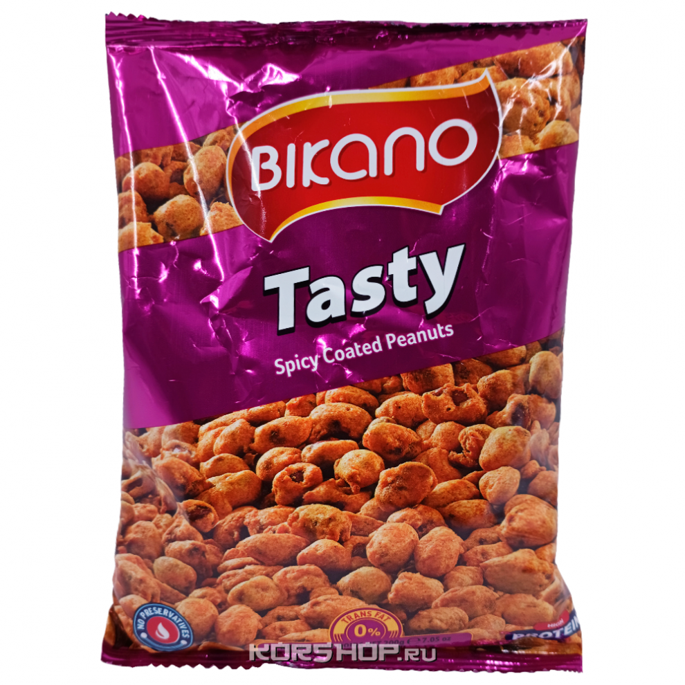 Арахис с пряностями Tasty Bikano, Индия, 200 г