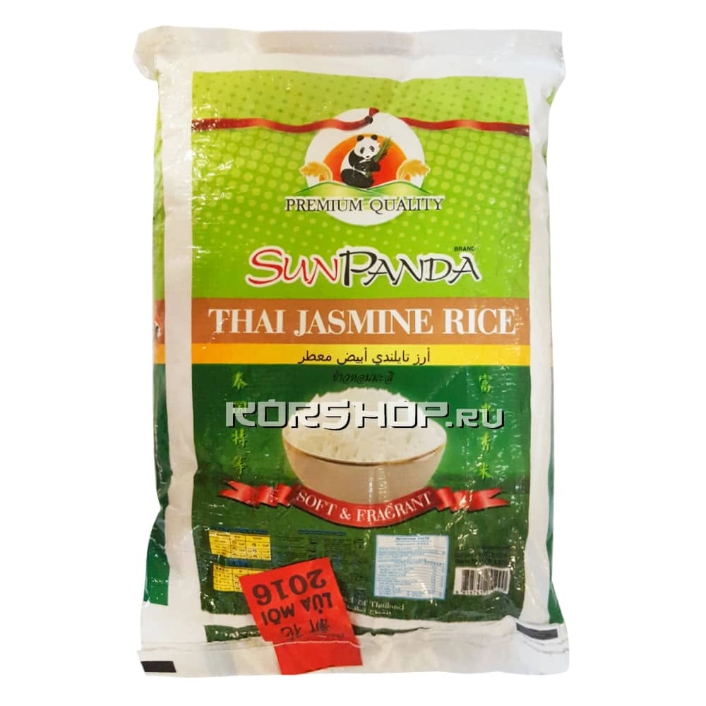 Тайский рис Жасмин Sun Panda, Таиланд, 5 кг