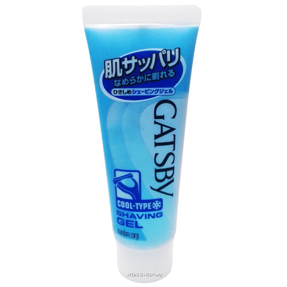 Гель для бритья с лифтинг-эффектом с ментолом и кофеином Gatsby Mandom, Япония, 50 г