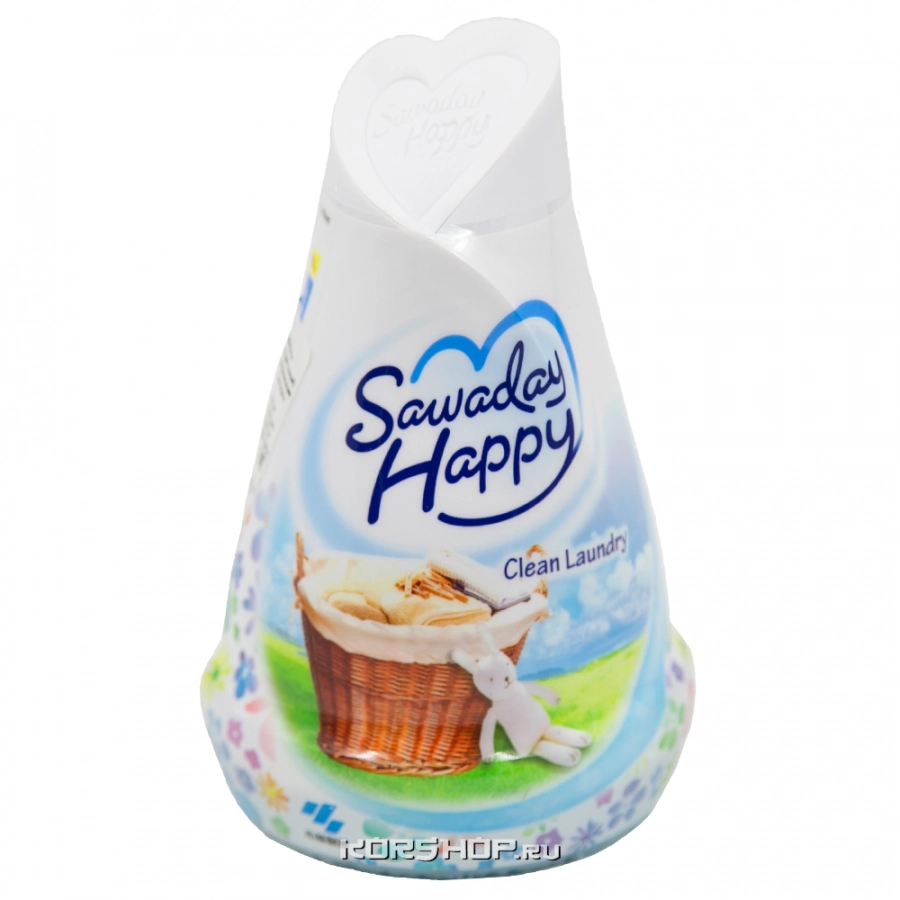 Освежитель воздуха для комнаты Чистое Белье Parfum Clean Laundry Sawaday Happy Kobayashi, Япония, 150 г