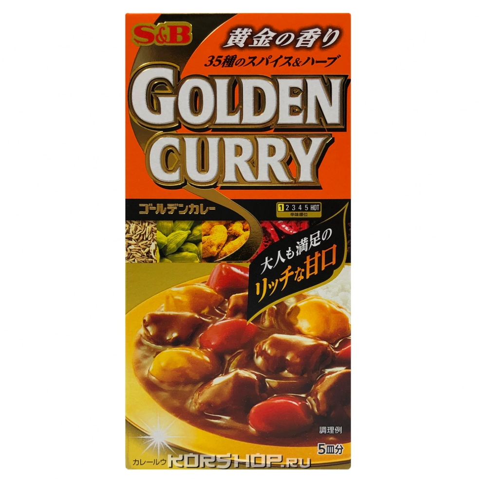 Голден Карри Микс (нежный) S and B S&amp;B, Япония, 90 г