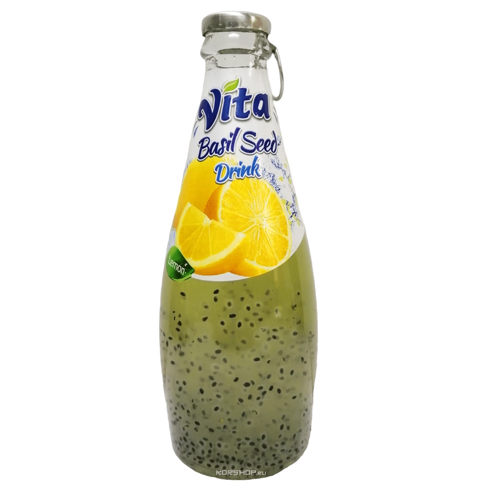 Напиток с семенами базилика со вкусом лимона Vita Zamzam, Иран, 300 мл. Напиток с семенами базилика со вкусом лимона Vita Zamzam, Иран, 300 мл.