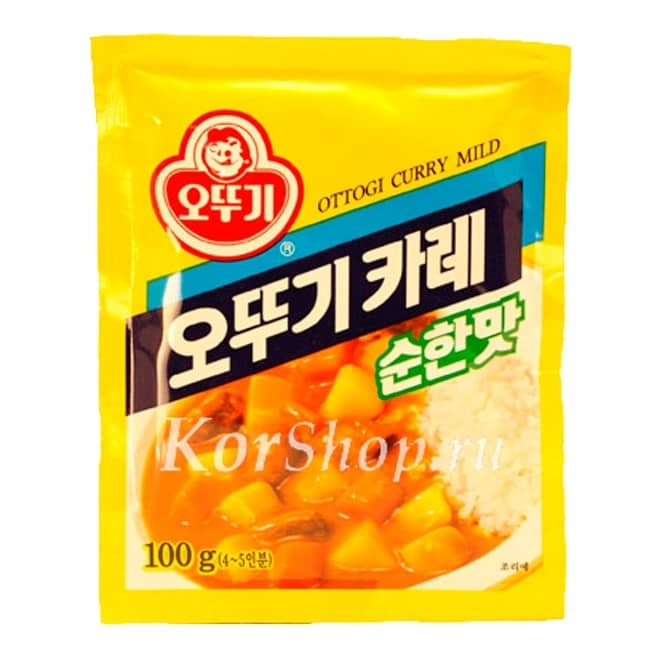 Приправа Карри (порошок) Оттоги/Ottogi, Корея, 100 г