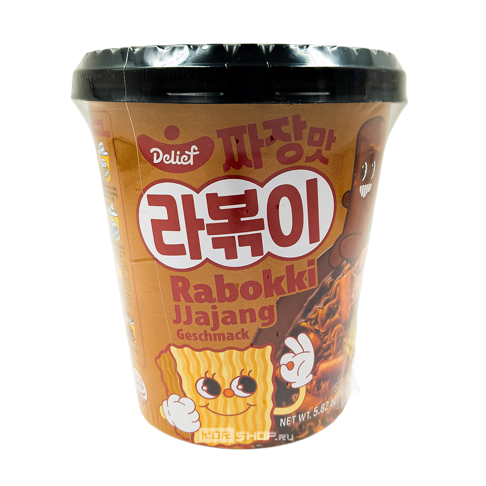 Рапокки в соусе Чачжан Delief, Корея, 165 г Рапокки в соусе Чачжан Delief, Корея, 165 г