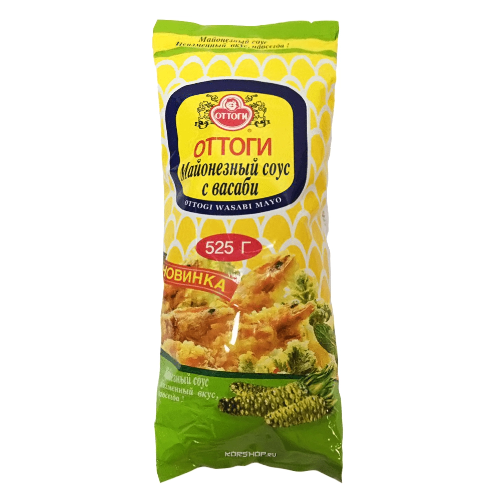 Майонез с васаби Оттоги/Ottogi, Корея, 525 г