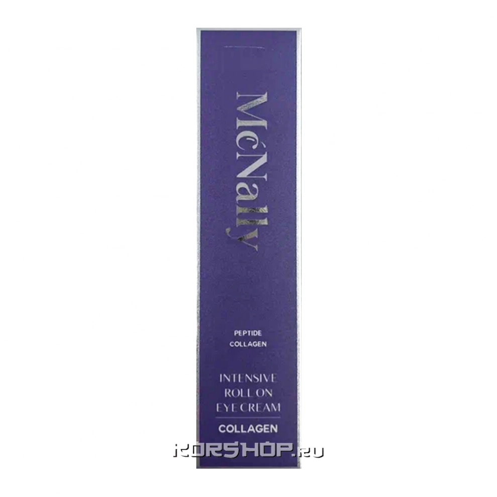 Крем для век с коллагеном Intensive Roll on Eye Cream Collagen McNally, Корея, 50 мл Крем для век с коллагеном Intensive Roll on Eye Cream Collagen McNally, Корея, 50 мл