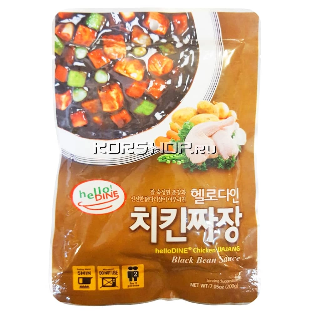 Соус Чачжан со вкусом курицы HelloDINE, Корея, 200 г