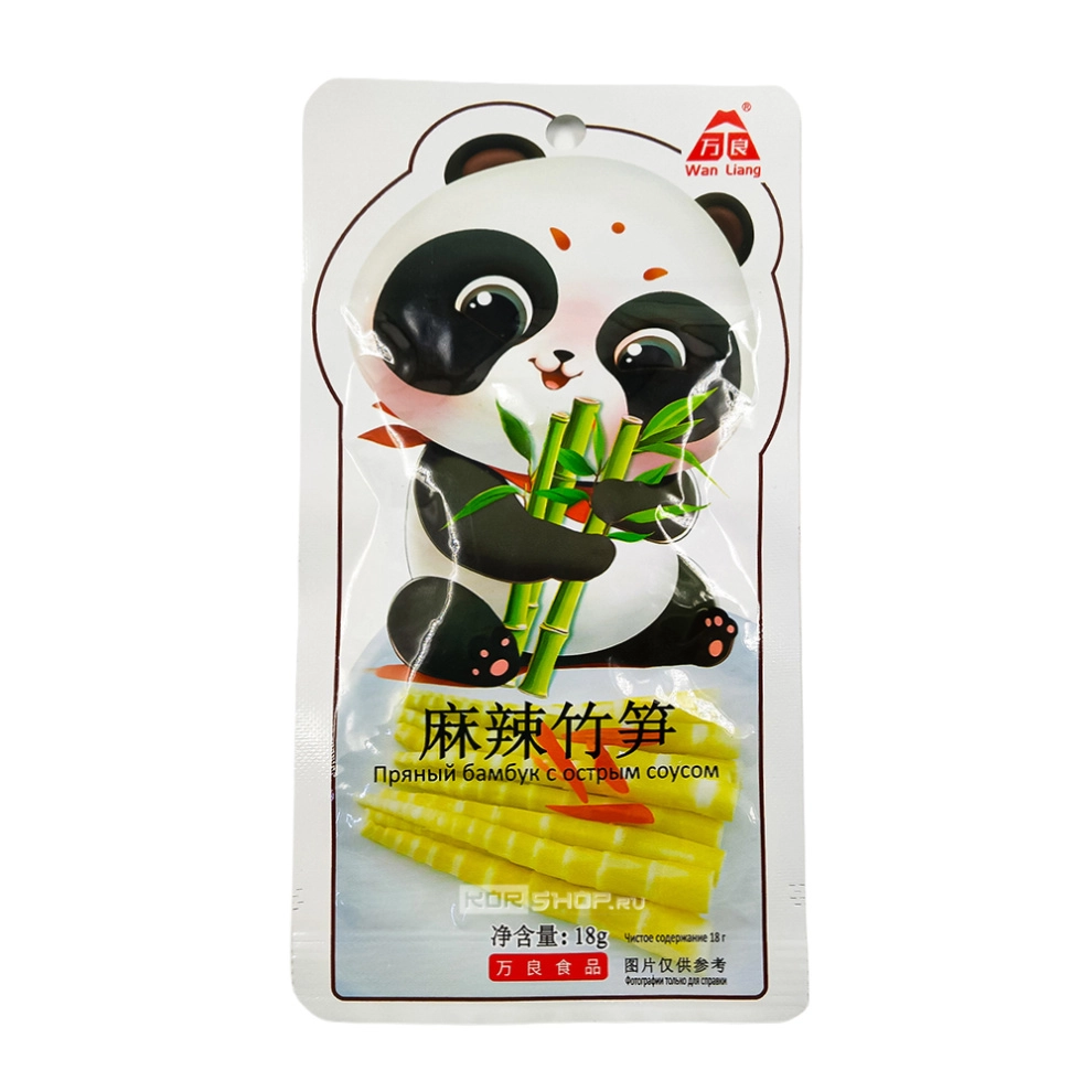 Побеги бамбука с пряно-острым соусом Wan Liang, Китай, 18 г