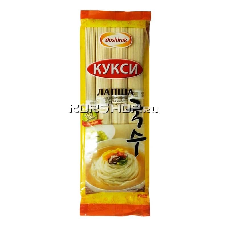 Лапша из пшеничной муки Кукси Doshirak, Корея, 400 г